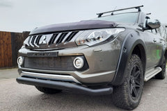 Mitsubishi L200 Series 5 Rhino Spoiler Bar BLACK - Eagle 4x4