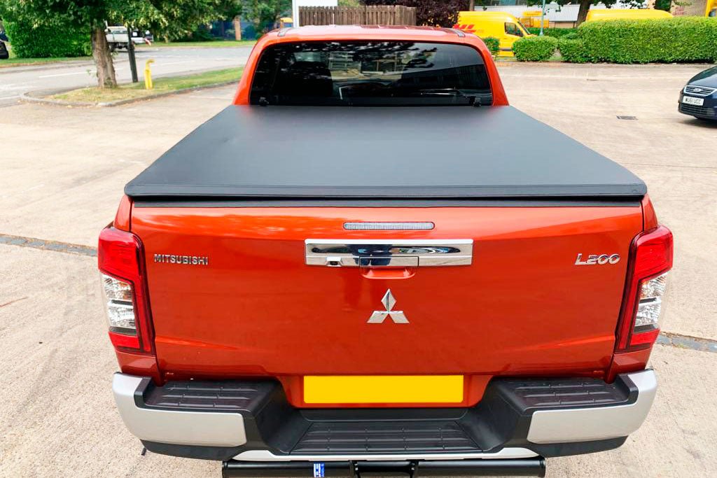 Mitsubishi L200 Series 6 Eagle1 Tri Soft Folding Tonneau Cover - Eagle 4x4