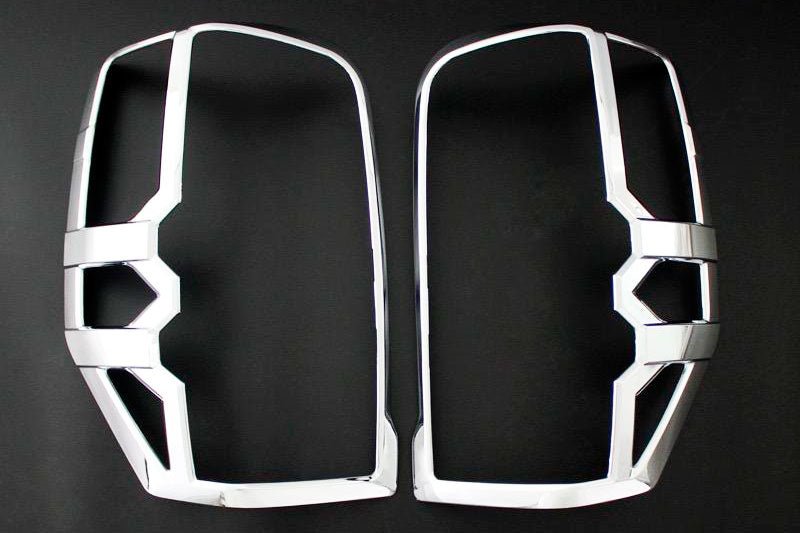 Mitsubishi L200 Series 6 Light Surrounds - Front AND Rear - Chrome - Eagle 4x4