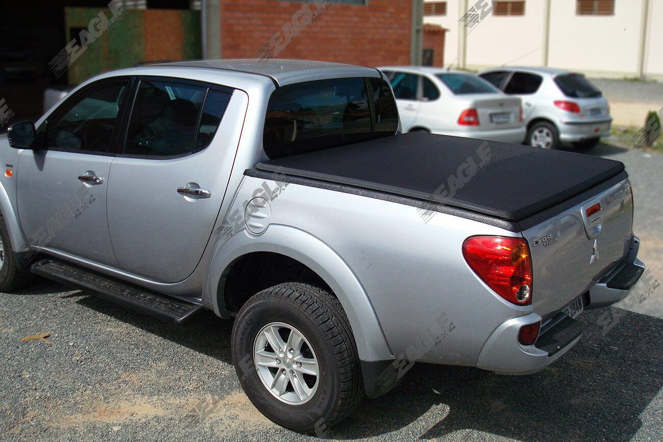 Mitsubishi L200 Short Bed 06 - 09 D/C Soft Roll Up Cover - Eagle 4x4