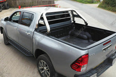 NEW 2016+ Toyota Hilux Roll Bar Stainless Steel - Fits with Tonneau Covers - Stainless Steel - Eagle 4x4