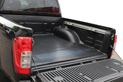 Nissan Navara D40 05 - 15 3mm Chequered Rubber Non Slip Load Bed Liner Mat (Dog mat) - Eagle 4x4