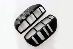 Nissan Navara D40 Headlight AND Rear Light Surrounds - Full Set - Matt Black - Eagle 4x4