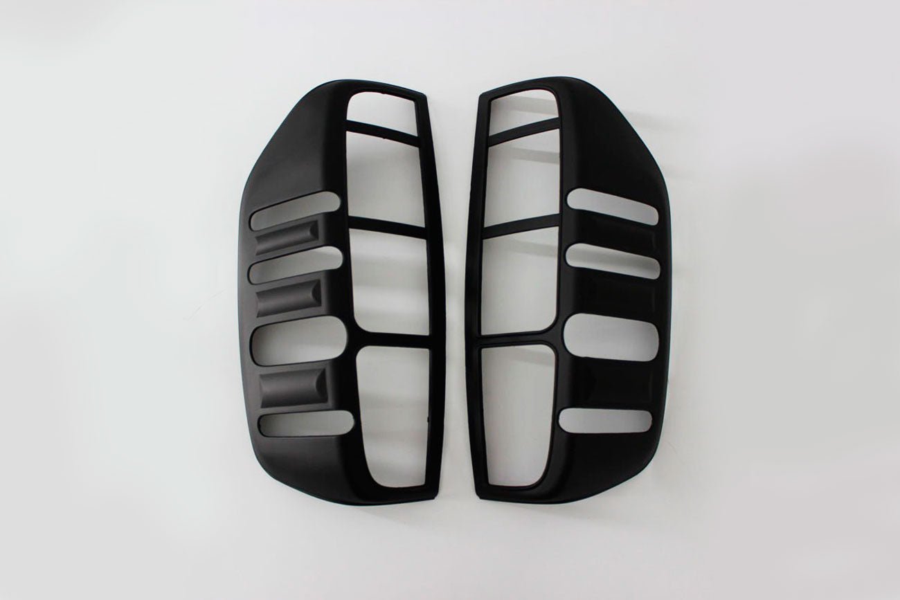 Nissan Navara D40 Headlight AND Rear Light Surrounds - Full Set - Matt Black - Eagle 4x4