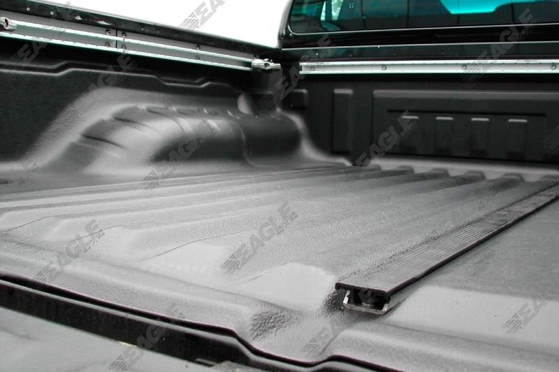 Nissan Navara D40 Load Bed Liner Under Rail Plastic - D/C 2005 - 2014 - With C Channels - Eagle 4x4