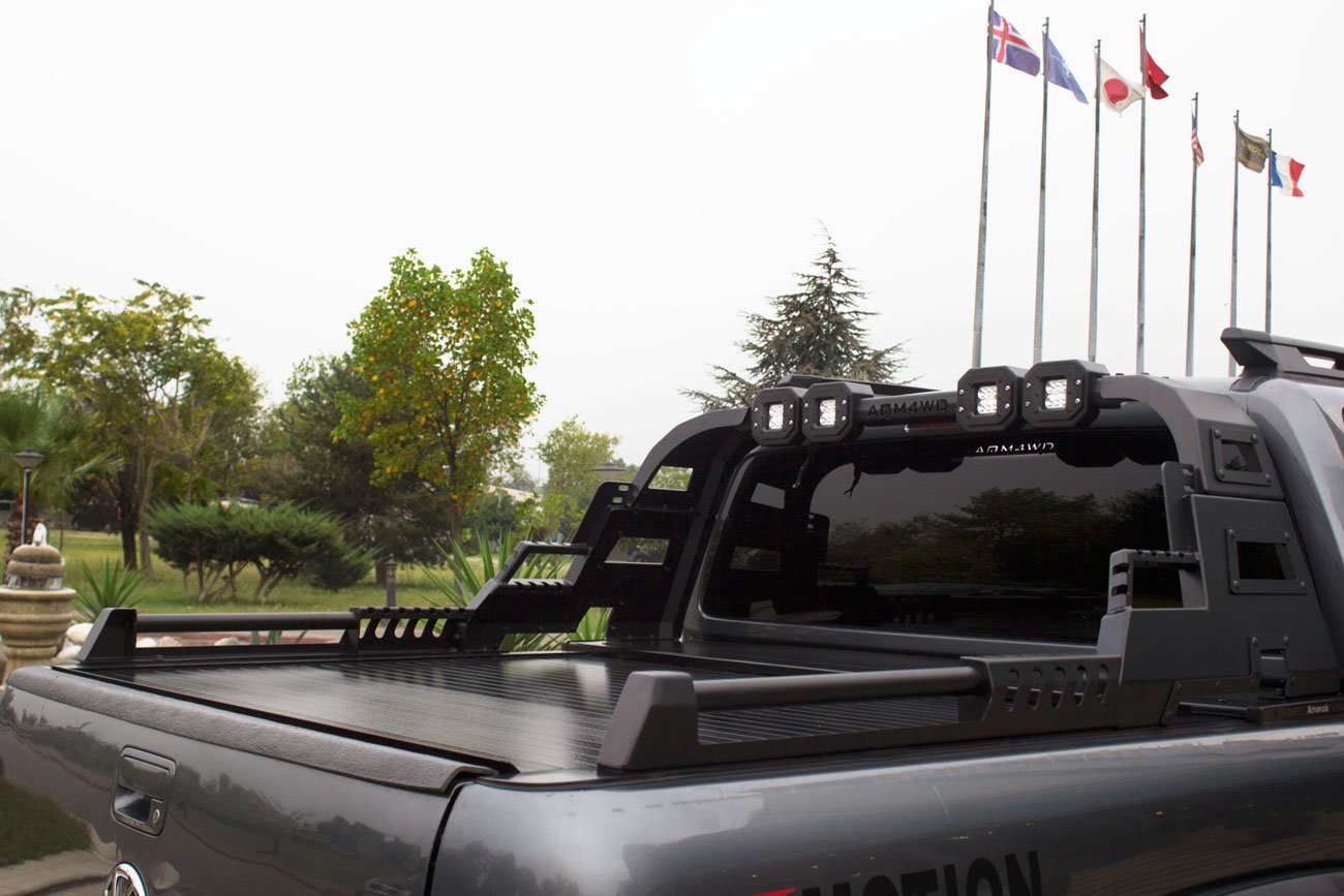 Nissan Navara NP300 Combat Roll Bar with LED Light Pods - Eagle 4x4