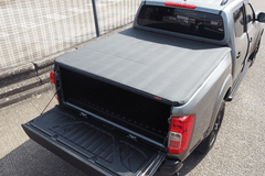Nissan NP300 Navara Hawk Hard Tri Fold Tonneau Cover - Bed Cover D/C 2015 - Eagle 4x4