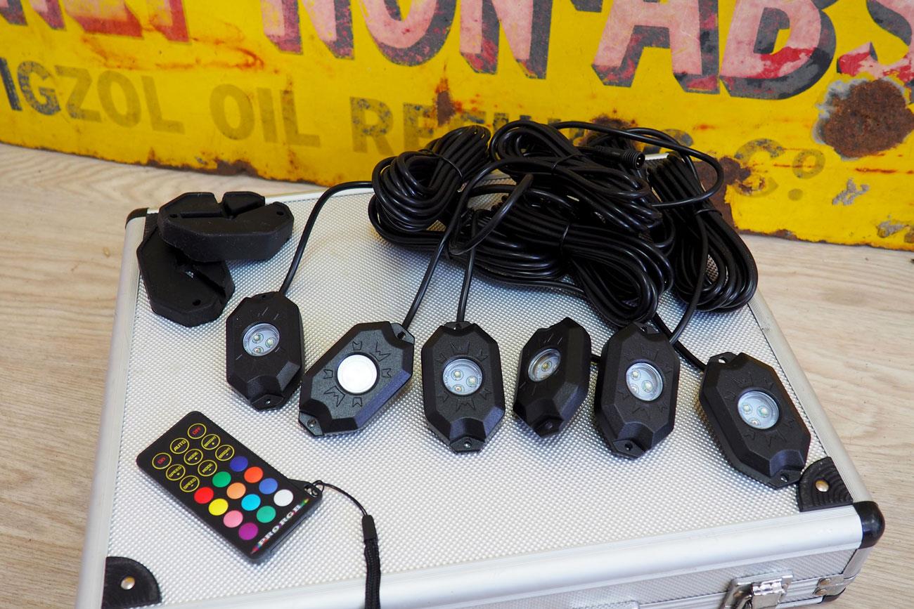 Pickup Truck Rock Lights - Set of 6 - Eagle 4x4