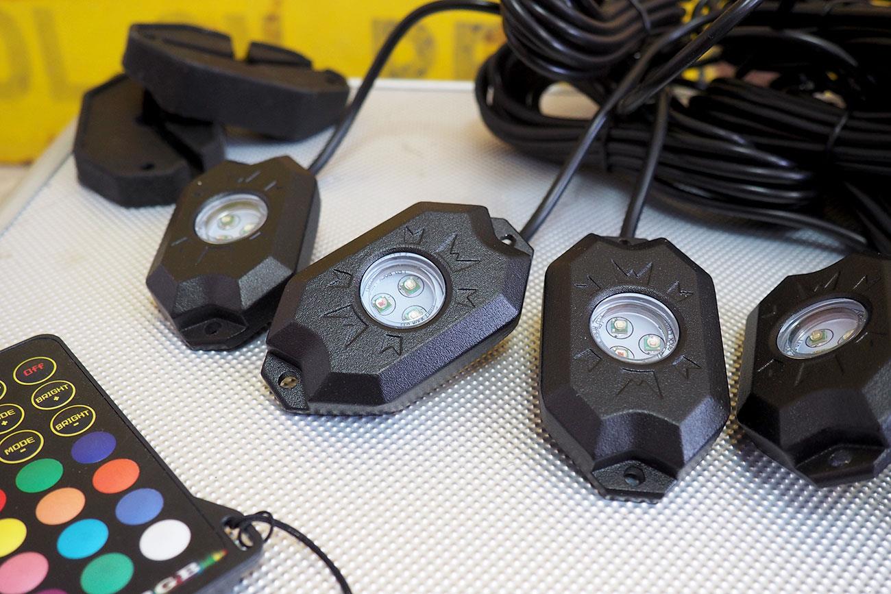 Pickup Truck Rock Lights - Set of 6 - Eagle 4x4