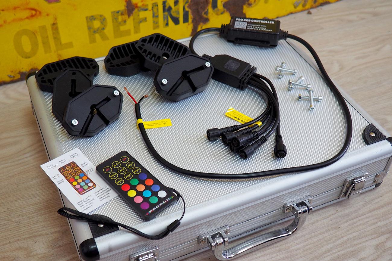 Pickup Truck Rock Lights - Set of 6 - Eagle 4x4