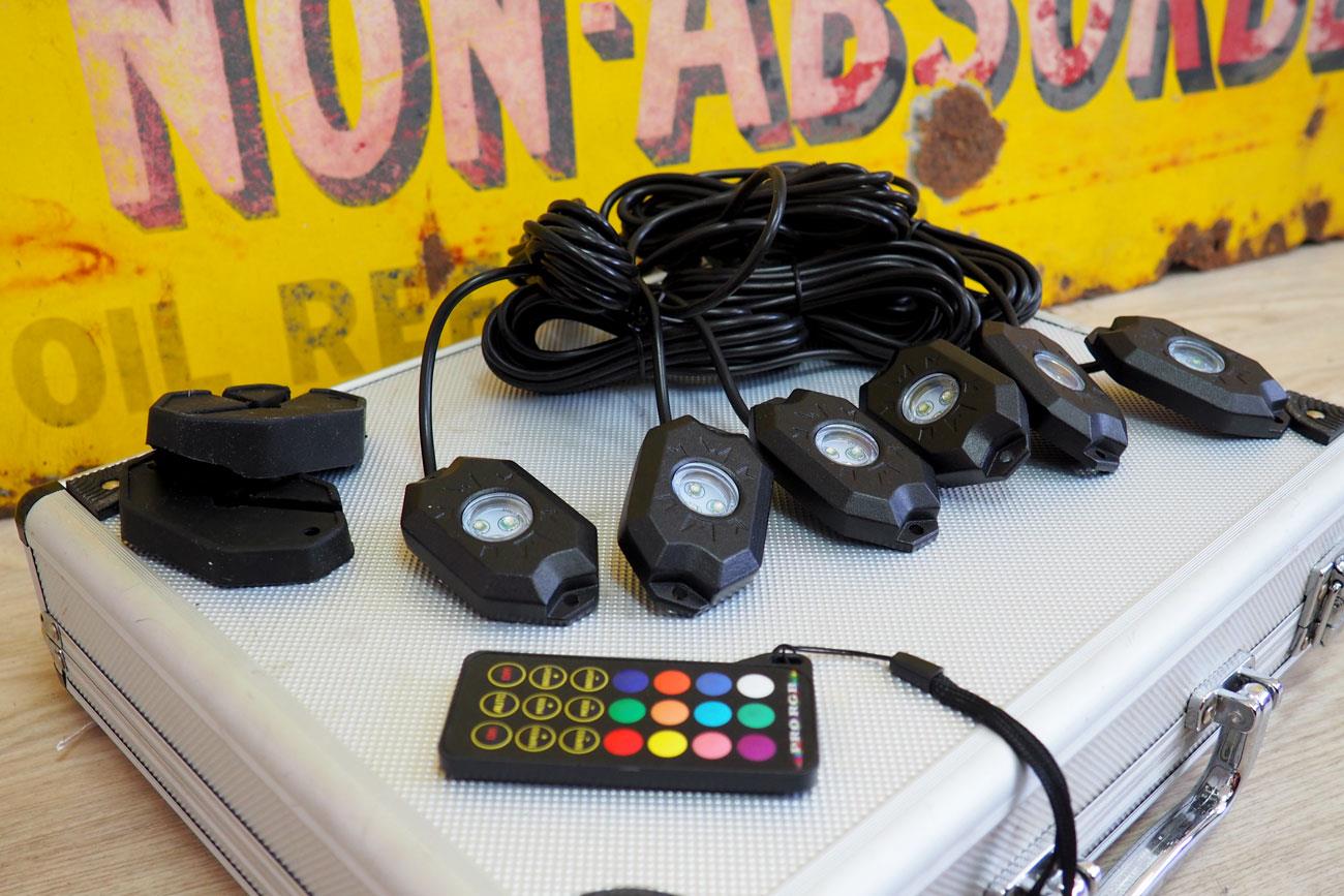 Pickup Truck Rock Lights - Set of 6 - Eagle 4x4