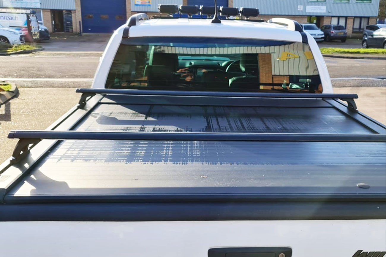 ProRoll Roller Shutter Cross Bars - Black - Eagle 4x4