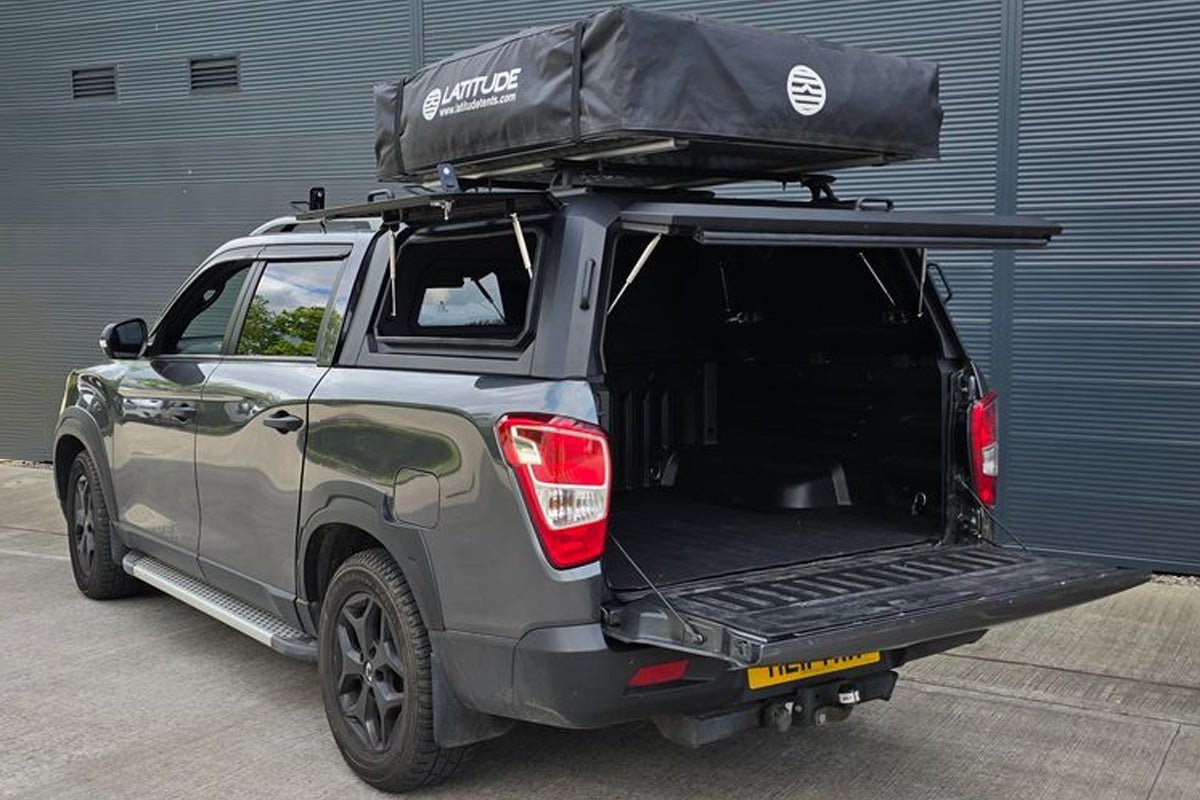Ssangyong Musso 2018+ Short Bed Outpost Hardtop Canopy - Eagle 4x4