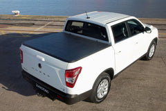 Ssangyong Musso Short Bed Soft Tri Folding Tonneau Cover - Eagle 4x4