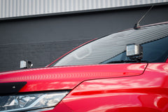 Mitsubishi L200 2019-2023 Spyder Stealth Twin 4-inch Dark Force LED Bonnet Kit