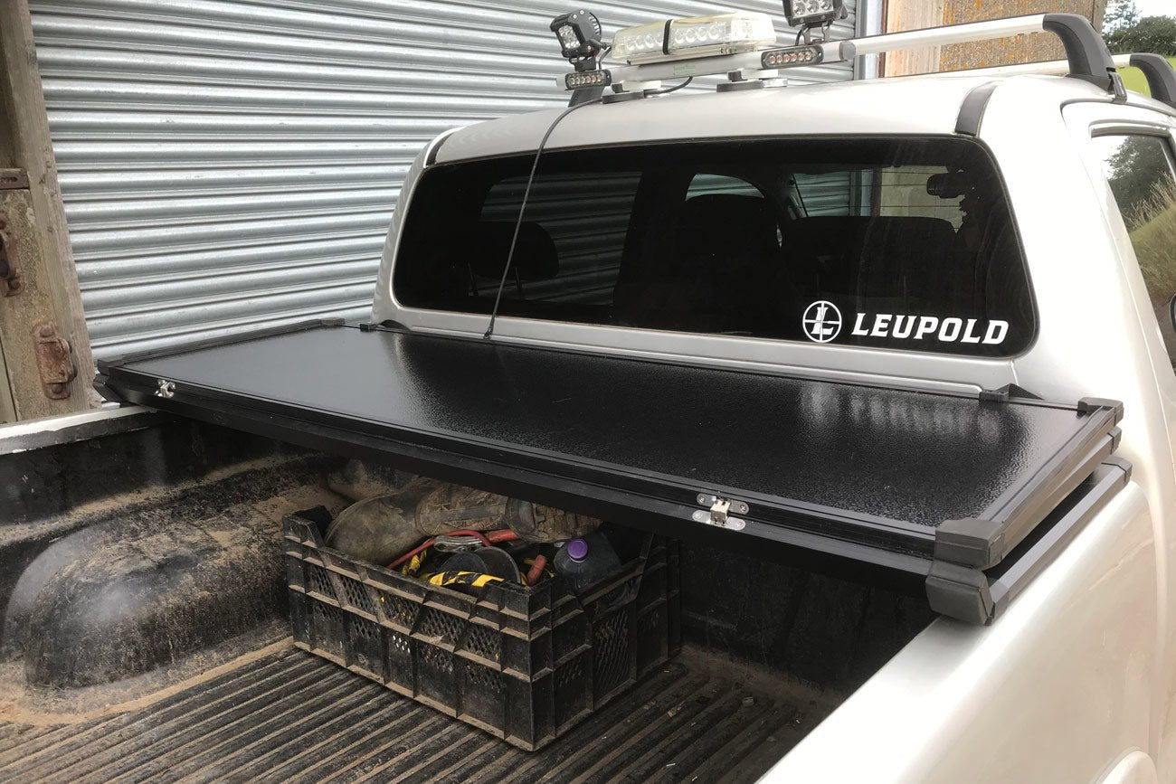 Toyota Hilux 05 - 15 Eagle Pro Fold Hard Tri Fold Tonneau Cover - Eagle 4x4