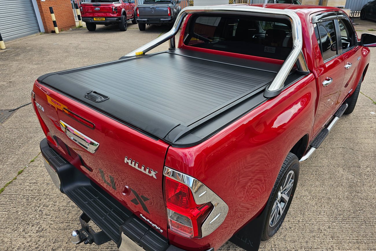 Toyota Hilux 16+ Roller Shutter - Flat Side Rails - Eagle 4x4