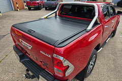 Toyota Hilux 16+ Roller Shutter - Flat Side Rails - Eagle 4x4