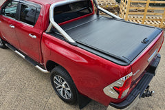 Toyota Hilux 16+ Roller Shutter - Flat Side Rails - Eagle 4x4