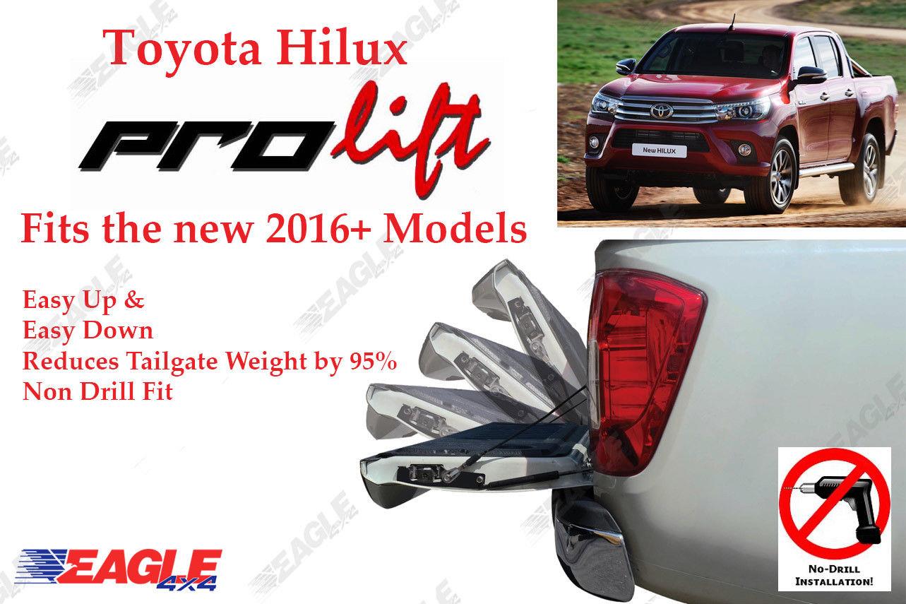 Toyota Hilux 2016+ Prolift Tailgate Assistant - Eagle 4x4