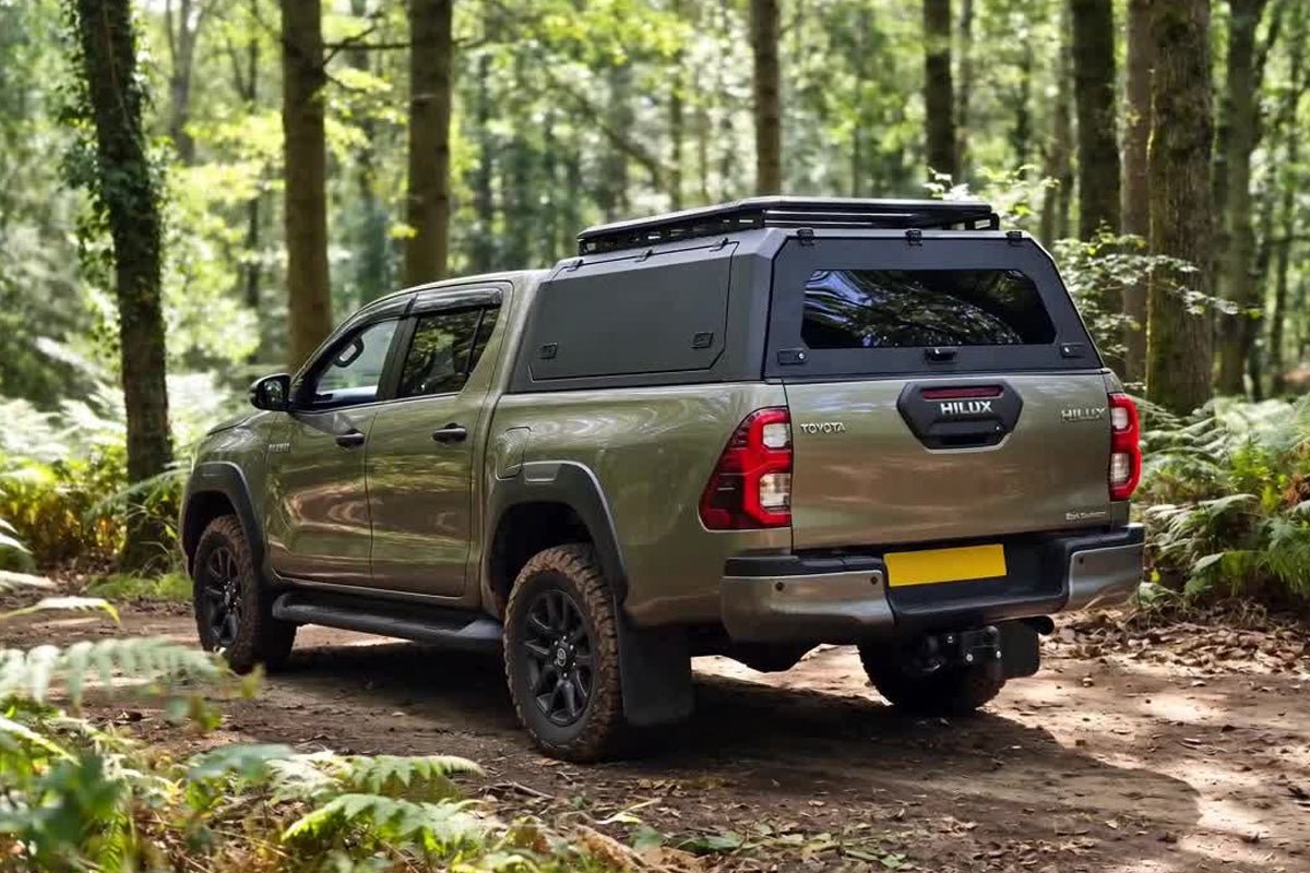 Toyota Hilux 2016+ Spyder Outpost Hardtop Canopy - Eagle 4x4