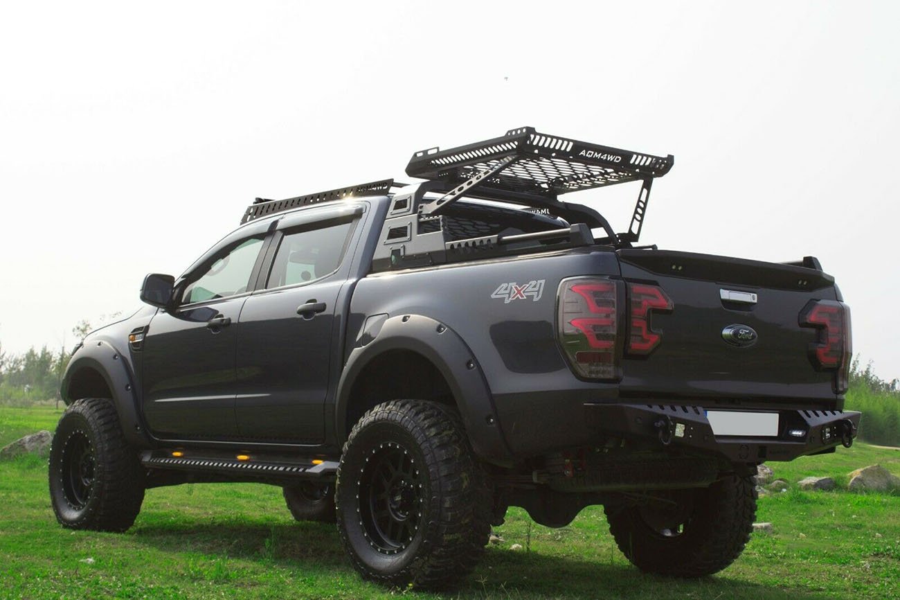 Toyota Hilux Combat Roll Bar and Roof Basket 05 - 15 - Eagle 4x4