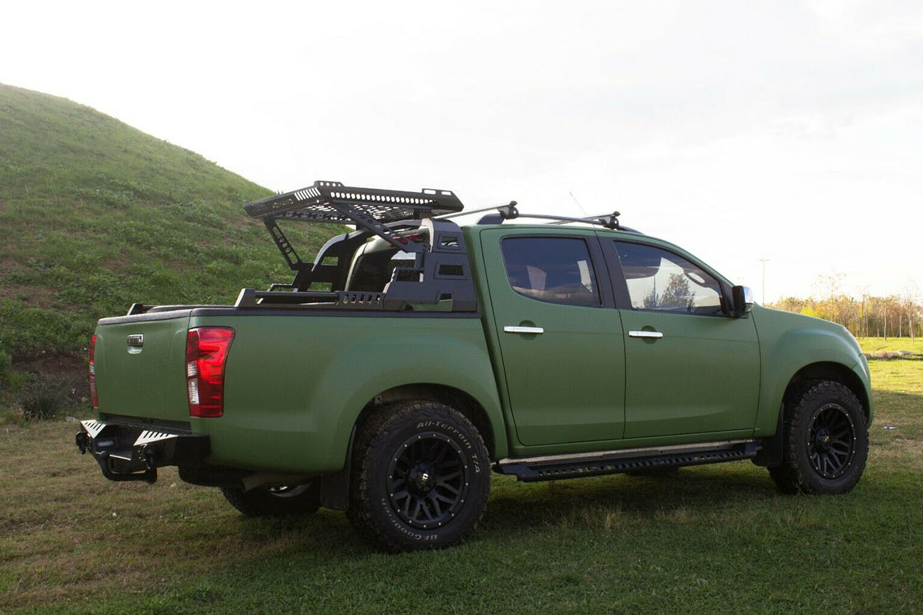 Toyota Hilux Combat Roll Bar and Roof Basket 16+ - Eagle 4x4