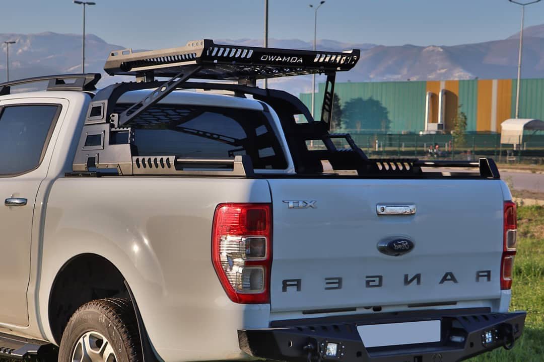 Toyota Hilux Combat Roll Bar and Roof Basket 16+ - Eagle 4x4