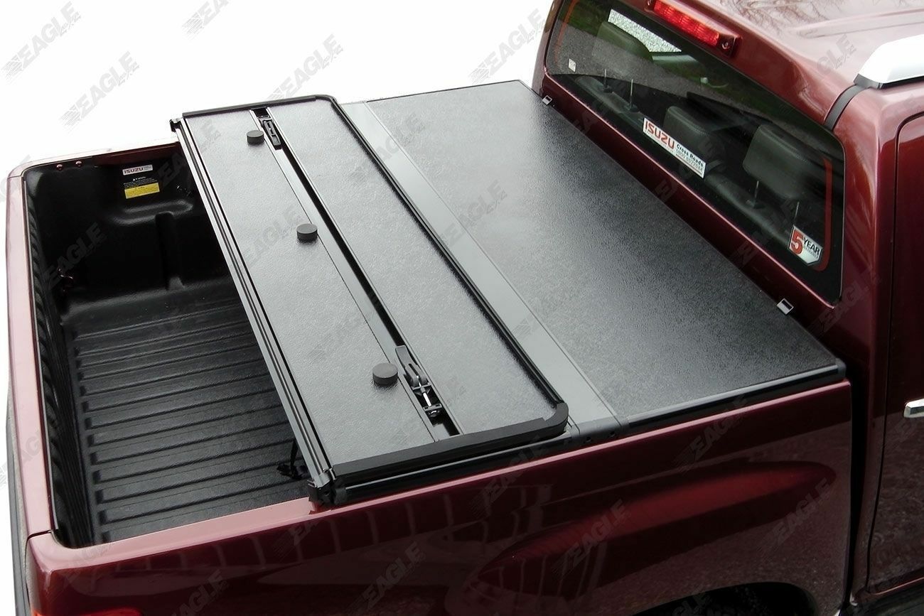Toyota Hilux Eagle1 Hard Tri Fold Tonneau Cover - Eagle 4x4