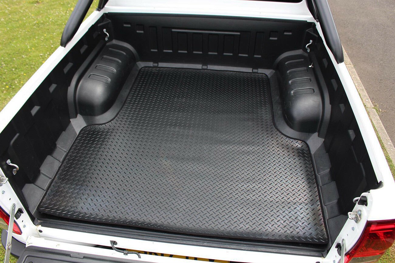 Toyota Hilux Revo 2016+ 3mm Chequered Rubber Non Slip Load Bed Liner Mat (Dog mat) - Eagle 4x4