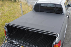 Toyota Hilux (Revo) D/C Soft Roll and Roll Bar - Gloss Black - Eagle 4x4