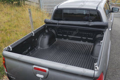 Toyota Hilux (Revo) D/C Soft Roll and Roll Bar - Gloss Black - Eagle 4x4