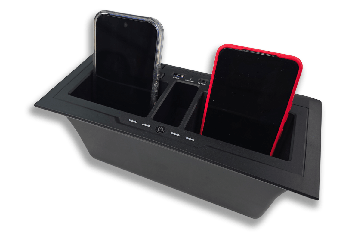 Twin Wireless Phone Charger To Fit Land Rover Defender 2020+ (L663) - Eagle 4x4