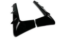 Viper Front Eyebrow Canards (Pair) To Fit Land Rover Defender 2020+ (L663) - Eagle 4x4
