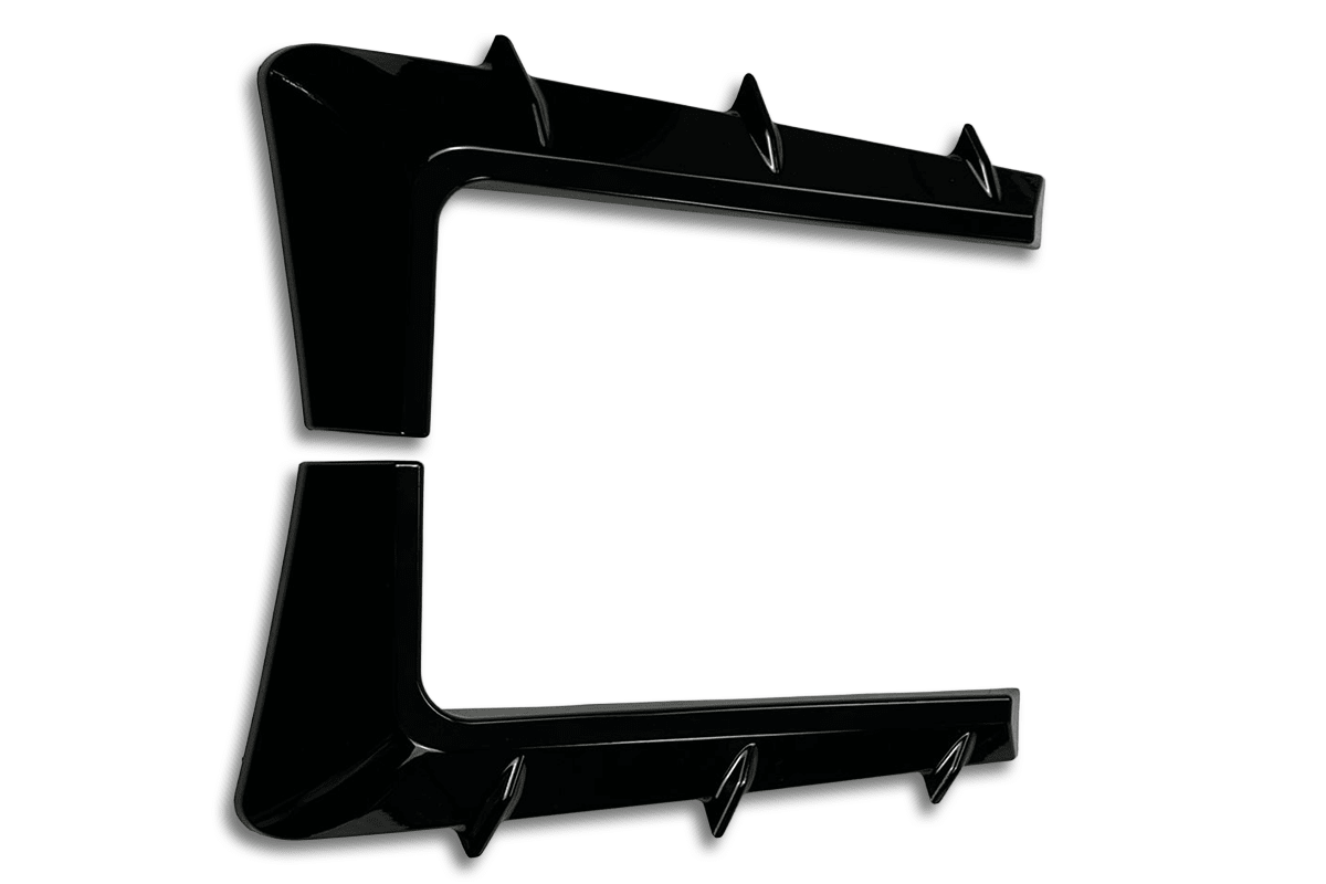 Viper Front Eyebrow Canards (Pair) To Fit Land Rover Defender 2020+ (L663) - Eagle 4x4