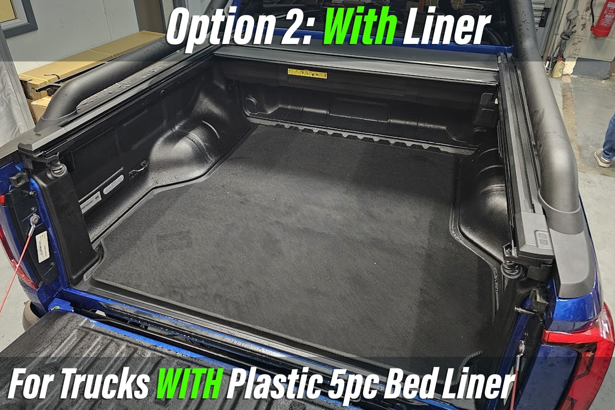 Volkswagen Amarok 2023+ Carpet Load Bed Liner Boot Mat - Eagle 4x4