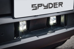 Volkswagen Amarok 2023+ Spyder Stealth Twin 10 - inch LED Light Bars + Integrated Grille Kit - Eagle 4x4