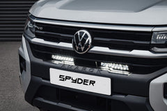 Volkswagen Amarok 2023+ Spyder Stealth Twin 10 - inch LED Light Bars + Integrated Grille Kit - Eagle 4x4