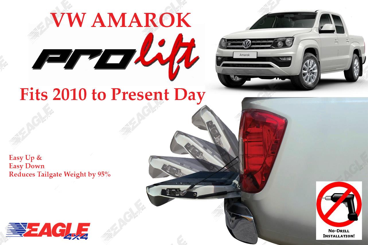 VW Amarok 2010 - 2022 - Prolift Tailgate Assistant - Eagle 4x4