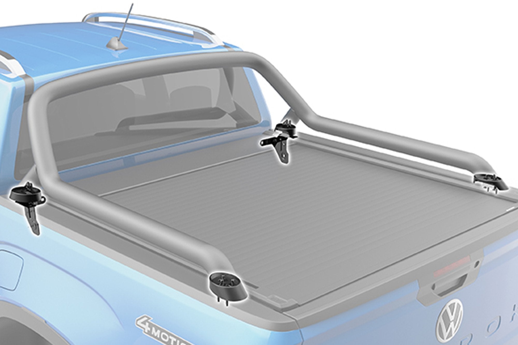 VW Amarok 2023+ Sports Bar Adaptor Kit (Style & PanAmericana) - Eagle 4x4