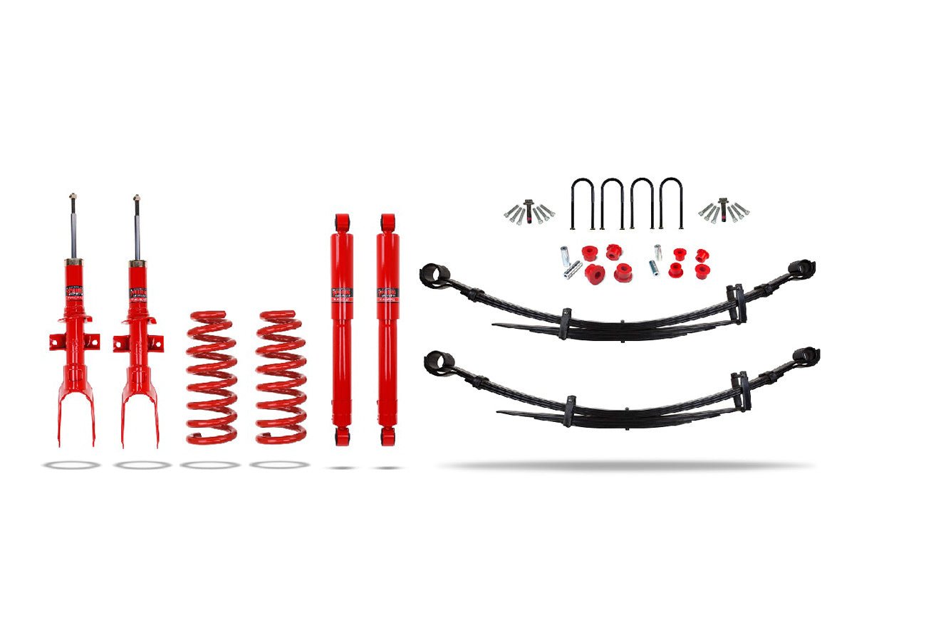 VW Amarok 2L Engine Pedders Suspension Lift Kit 1.5 inch - Heavy Duty with Foam Cell Shocks - Eagle 4x4