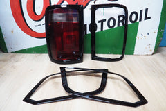 VW Amarok Headlight and Rear Light Cover Surrounds - Gloss Black - Eagle 4x4