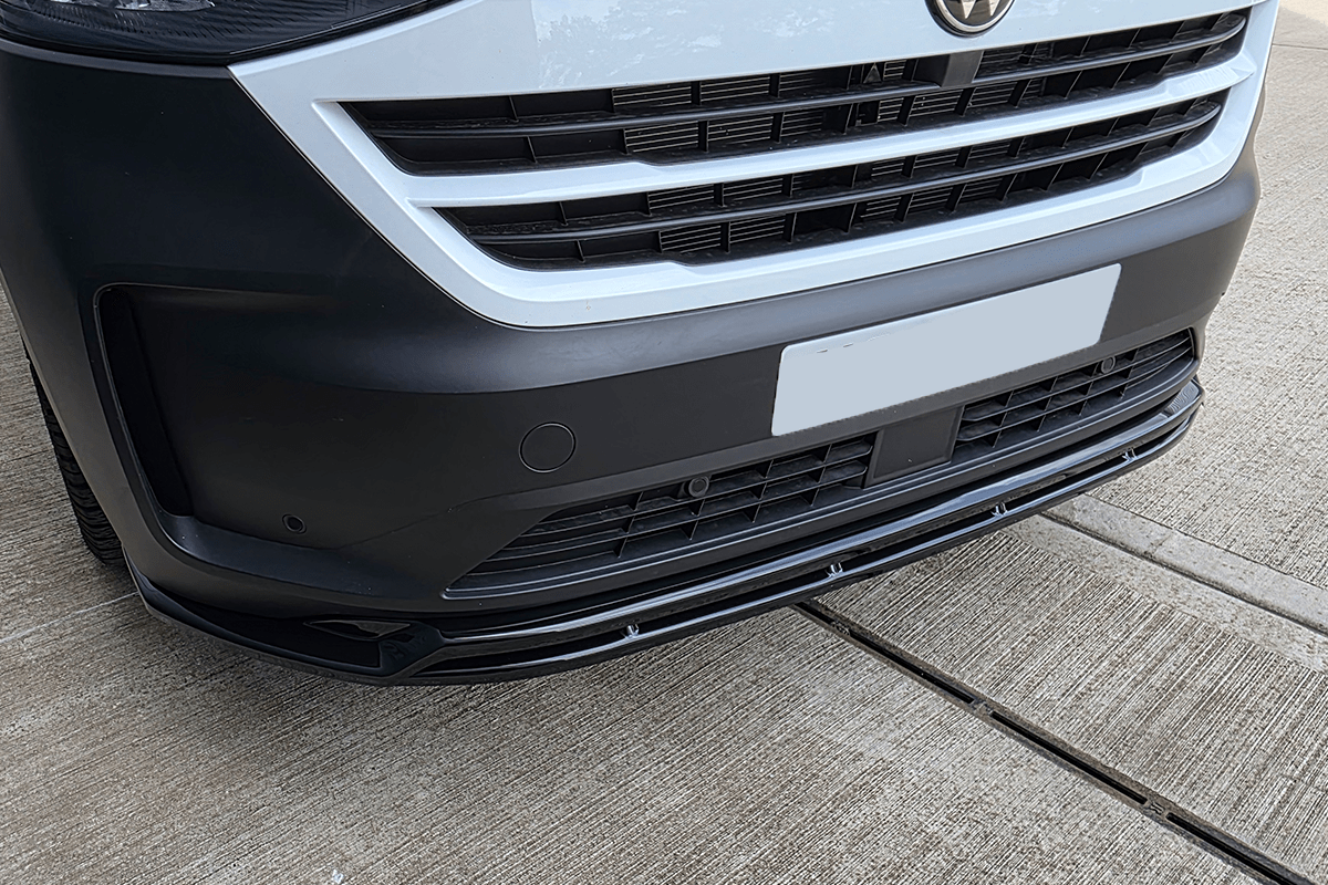 VW Transporter T7 2024+ Front Splitter V2 - Eagle 4x4
