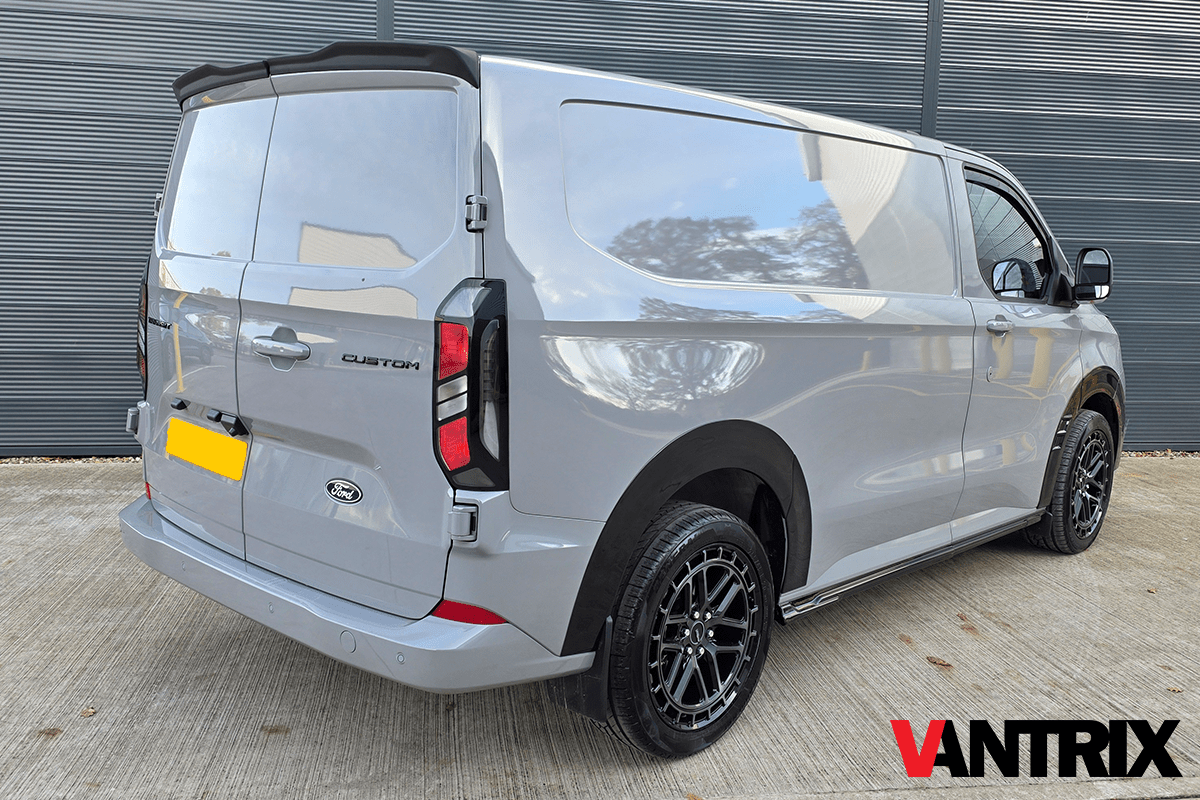 VW Transporter T7 2024+ VanTrix Rear Spoiler (Barn Door) - Matt - Eagle 4x4