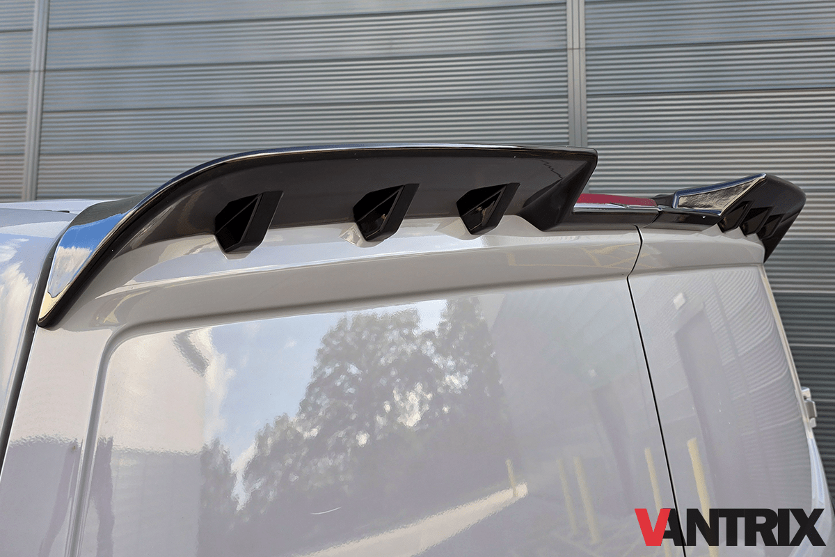 VW Transporter T7 2024+ VanTrix Viper Rear Spoiler (Barn Door) - Gloss - Eagle 4x4