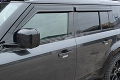 Wind Deflectors (Set of Four) To Fit Land Rover Defender 2020+ (L663) 110 - Eagle 4x4