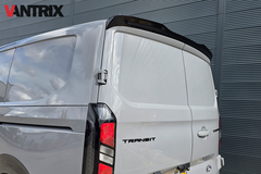 Ford Transit Custom 2024+ VanTrix Rear Spoiler (Barn Door) - Gloss Black