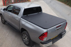 2016+ Toyota Hilux D/C Soft Folding Tonneau Cover - Premium Quality - Eagle 4x4
