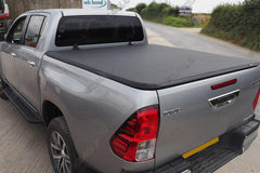 2016+ Toyota Hilux D/C Soft Folding Tonneau Cover - Premium Quality - Eagle 4x4
