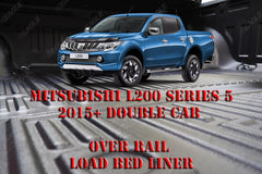 Mitsubishi L200 Series 5 Load Bed Liner Over Rail Double Cab